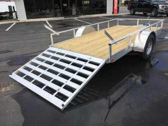 New MU72X10WR2.0 MISSION 6' X 10' ALUMINUM UTILITY TRAILER