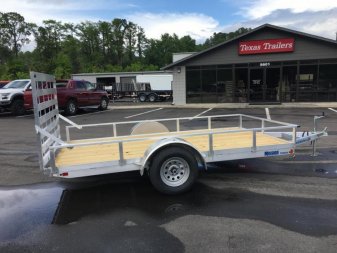 New MU72X10WR2.0 MISSION 6' X 10' ALUMINUM UTILITY TRAILER