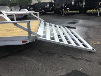 New MU72X10WR2.0 MISSION 6' X 10' ALUMINUM UTILITY TRAILER