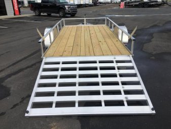 New MU72X10WR2.0 MISSION 6' X 10' ALUMINUM UTILITY TRAILER