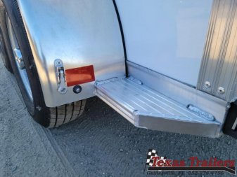 New STRD2HBP FRONTIER STRIDER 2 HORSE 6'8" X 11' ALUMINUM BUMPER PULL HORSE TRAILER W/ SPARE TIRE