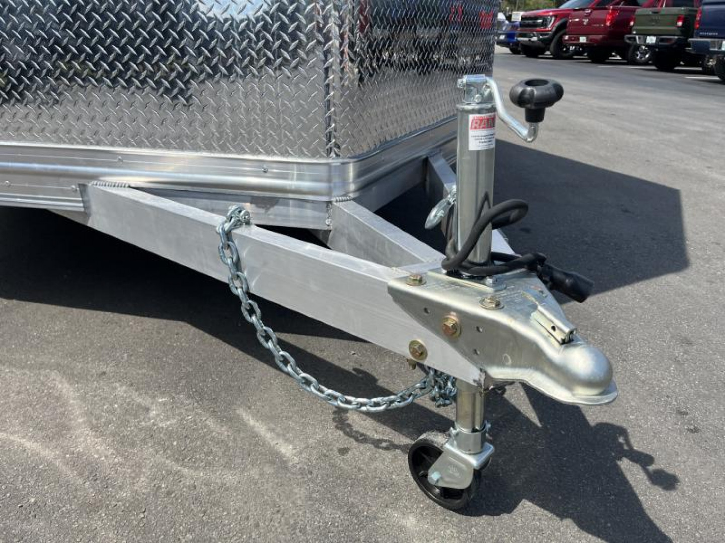 New LIV147LITE FRONTIER 7' X 14' ALUMINUM LIVESTOCK TRAILER