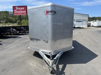 New LIV147LITE FRONTIER 7' X 14' ALUMINUM LIVESTOCK TRAILER