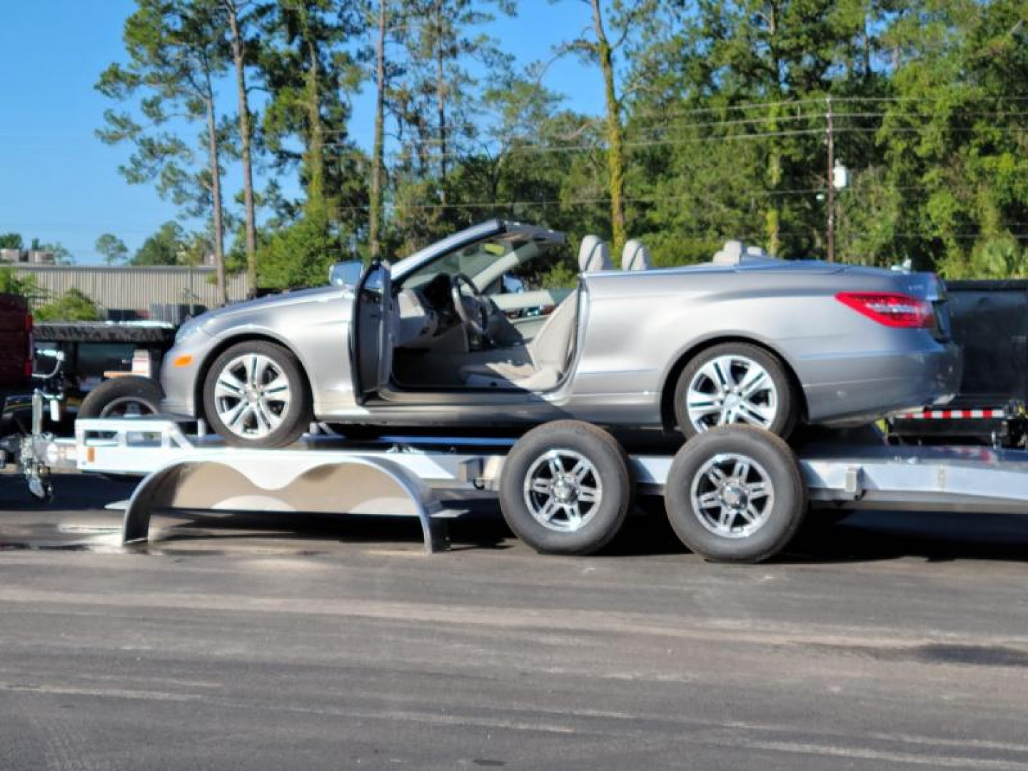 New MOCH8X20A MISSION 6'8" X 20' ALUMINUM CAR HAULER W/ 6' RAMPS