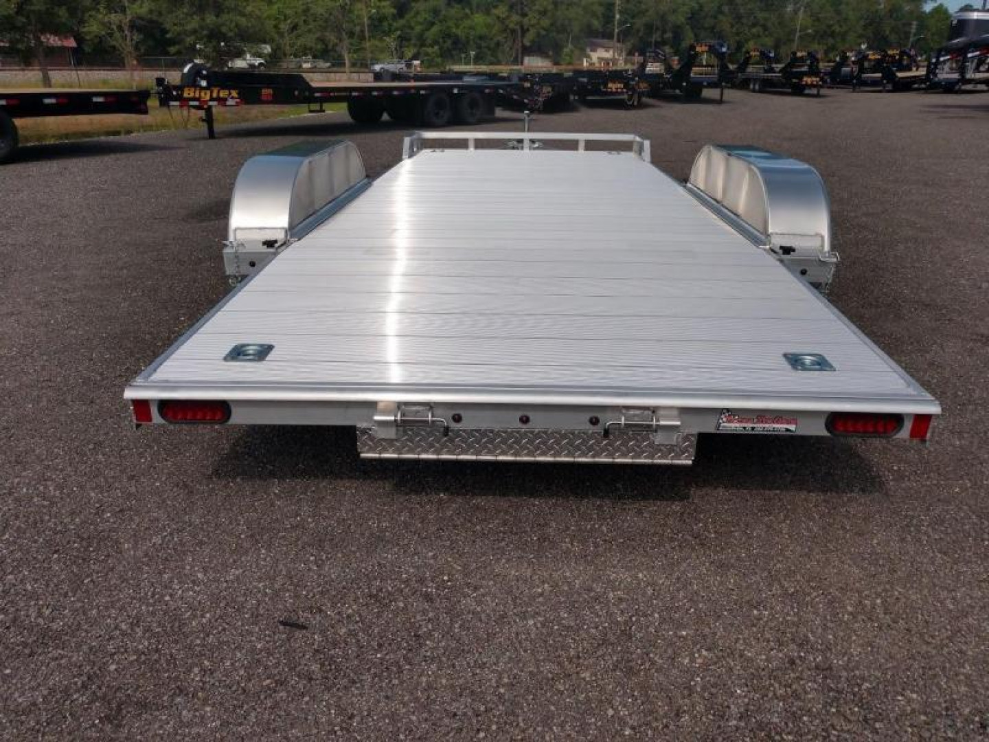 New MOCH8X20A MISSION 6'8" X 20' ALUMINUM CAR HAULER W/ 6' RAMPS