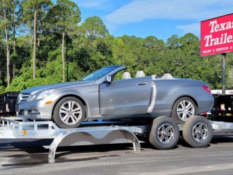 New MOCH8X20A MISSION 6'8" X 20' ALUMINUM CAR HAULER W/ 6' RAMPS