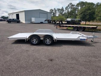 New MOCH8X20A MISSION 6'8" X 20' ALUMINUM CAR HAULER W/ 6' RAMPS