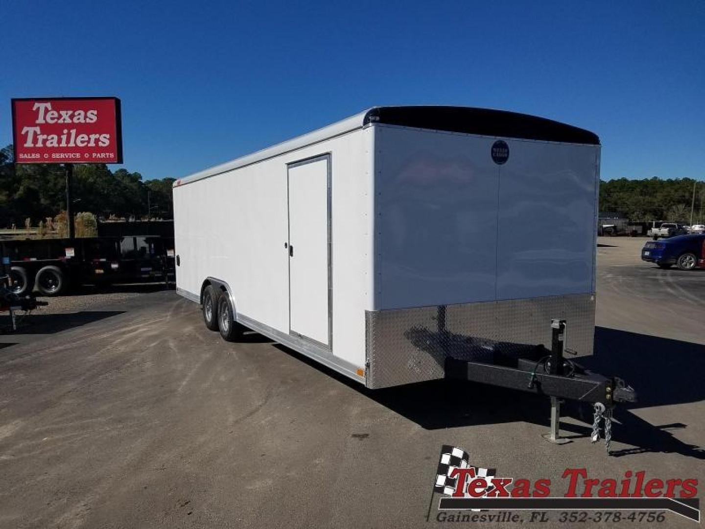 New WHD8524T3 WELLS CARGO 8.5' X 24' HEAVY DUTY COMMERCIAL CARGO TRAILER