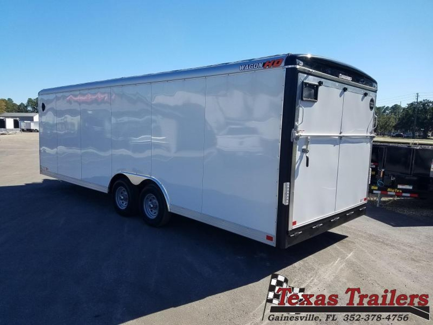 New WHD8524T3 WELLS CARGO 8.5' X 24' HEAVY DUTY COMMERCIAL CARGO TRAILER