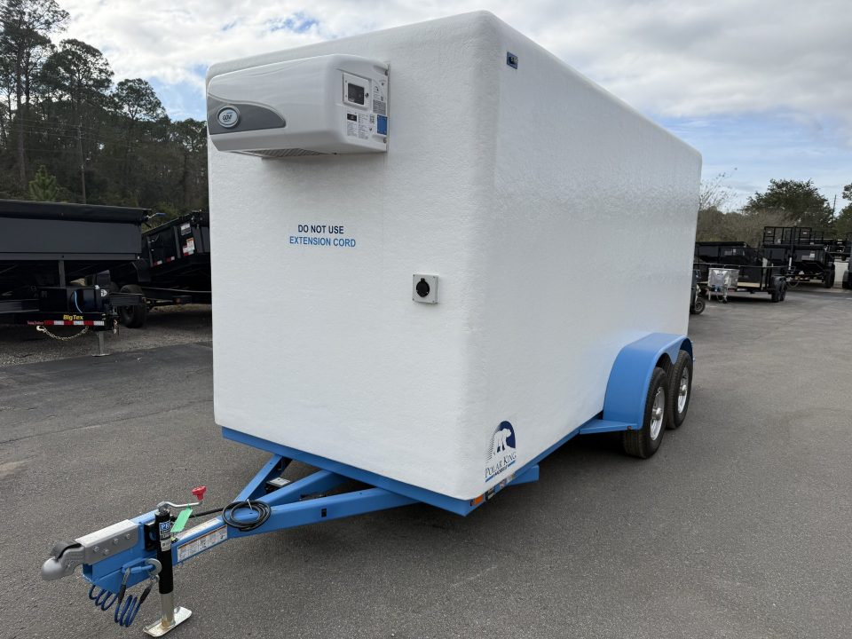 New PKM616 POLAR KING MOBILE 6' X 16' REFRIGERATED TRAILER
