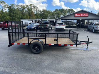 New LM61235 TEXAS TRAILERS 6'5" X 12' LAWN MAINTENANCE TRAILER