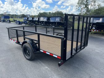 New LM61235 TEXAS TRAILERS 6'5" X 12' LAWN MAINTENANCE TRAILER