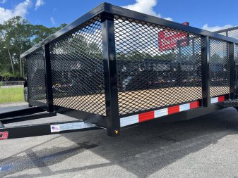New LM61235 TEXAS TRAILERS 6'5" X 12' LAWN MAINTENANCE TRAILER
