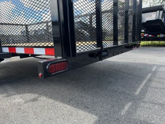 New LM61235 TEXAS TRAILERS 6'5" X 12' LAWN MAINTENANCE TRAILER