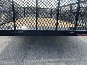 New LM61235 TEXAS TRAILERS 6'5" X 12' LAWN MAINTENANCE TRAILER