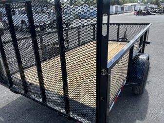 New LM61235 TEXAS TRAILERS 6'5" X 12' LAWN MAINTENANCE TRAILER