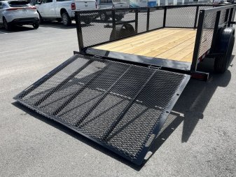 New LM61235 TEXAS TRAILERS 6'5" X 12' LAWN MAINTENANCE TRAILER