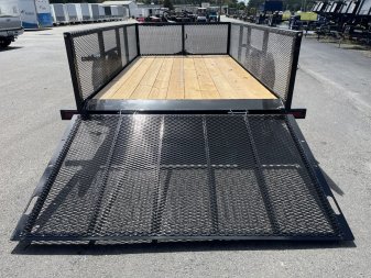 New LM61235 TEXAS TRAILERS 6'5" X 12' LAWN MAINTENANCE TRAILER