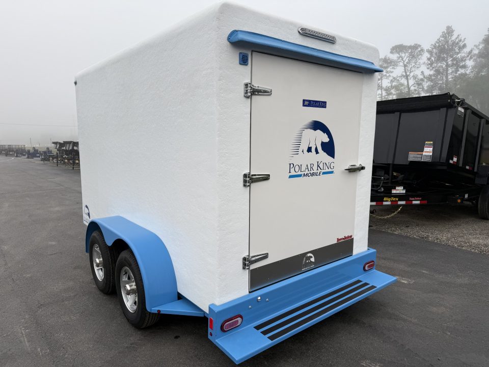 New PKM612 POLAR KING MOBILE 6' X 12' REFRIGERATED TRAILER
