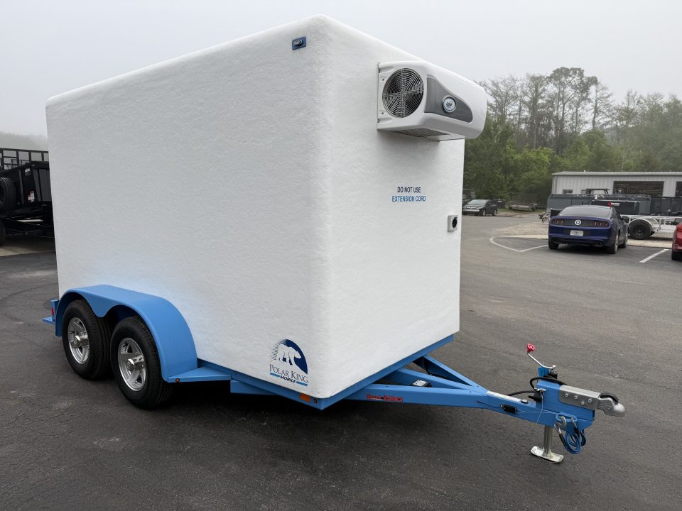 New PKM612 POLAR KING MOBILE 6' X 12' REFRIGERATED TRAILER