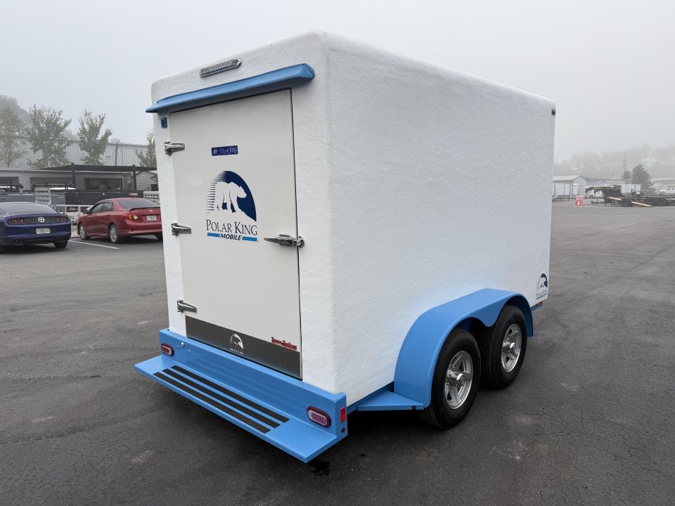 New PKM612 POLAR KING MOBILE 6' X 12' REFRIGERATED TRAILER