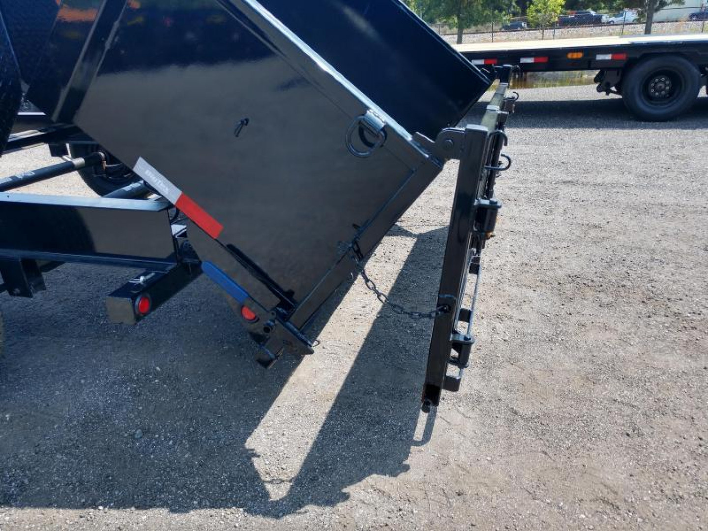 New 14LP-16BK6SIRPD BIG TEX 7' X 16' DUMP TRAILER W/ TARP & COMBO REAR GATE W/ 6' SLIDE IN RAMPS