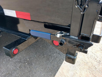 New 14LP-16BK6SIRPD BIG TEX 7' X 16' DUMP TRAILER W/ TARP & COMBO REAR GATE W/ 6' SLIDE IN RAMPS