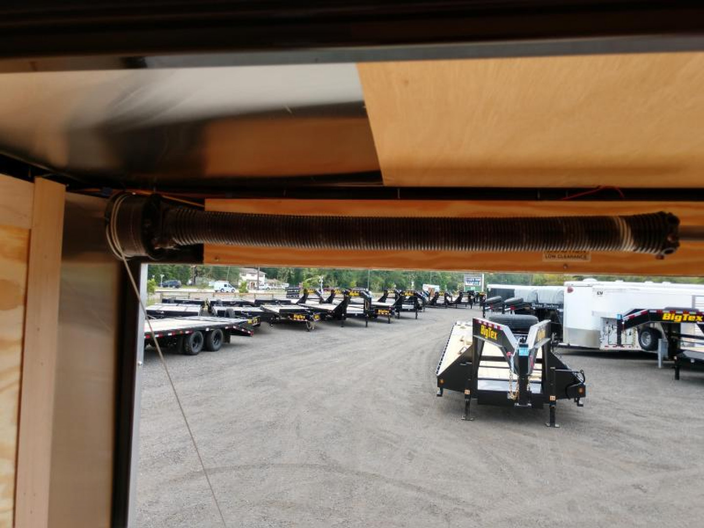 New GANS612SA CARGO MATE 6' X 12' ENCLOSED CARGO TRAILER W/ REAR RAMP DOOR AND SIDE DOOR