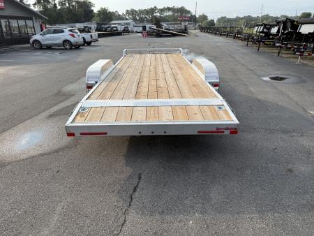 New MOCH8X20W MISSION 6'8" X 20' ALUMINUM CAR HAULER W/ 6' RAMPS AND WOOD DECK