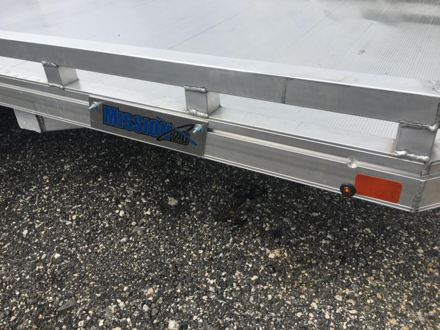 New MU6.5X12FA2.0 MISSION 6'4" X 12' ALUMINUM UTILITY TRAILER