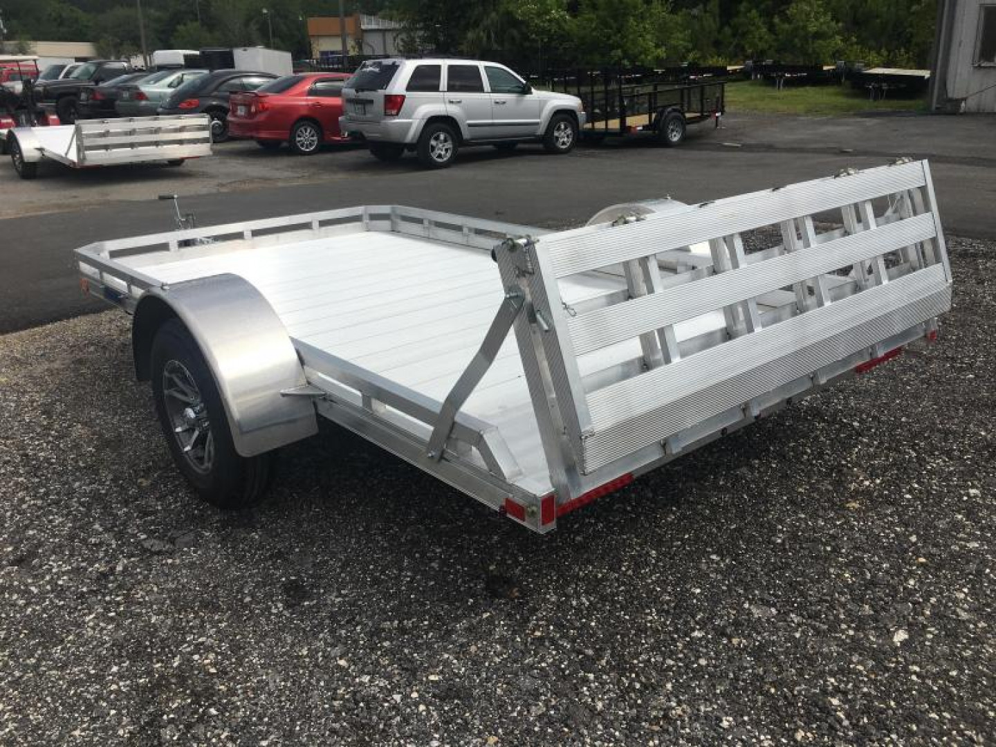 New MU6.5X12FA2.0 MISSION 6'4" X 12' ALUMINUM UTILITY TRAILER