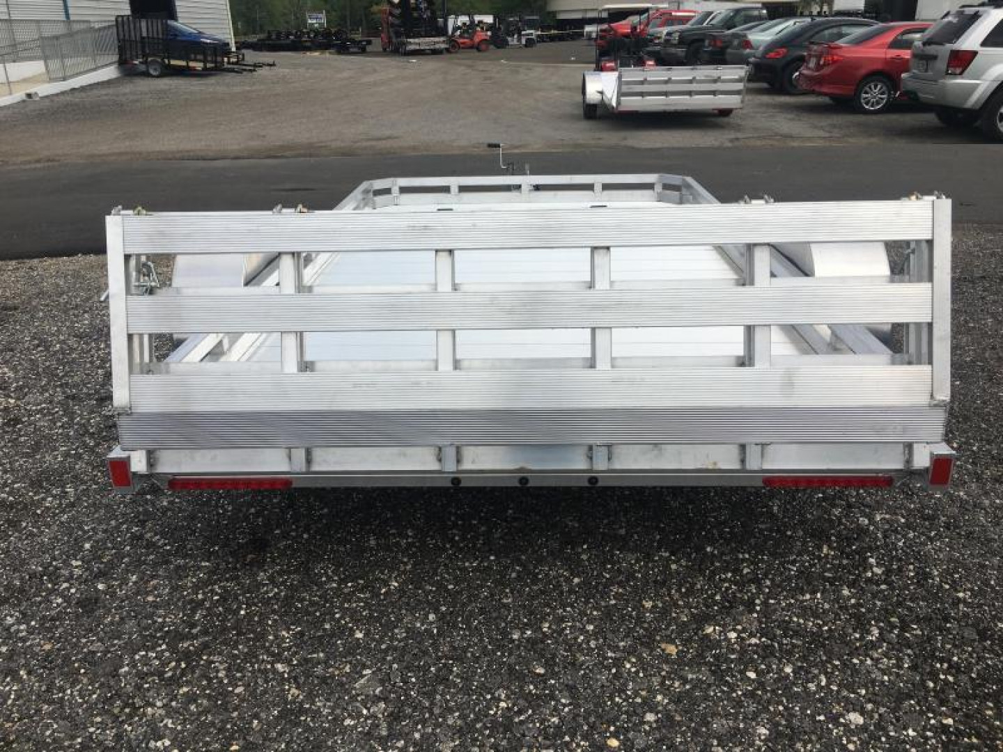 New MU6.5X12FA2.0 MISSION 6'4" X 12' ALUMINUM UTILITY TRAILER