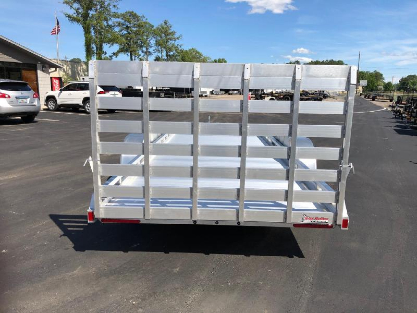 New MU6.5X12FA2.0 MISSION 6'4" X 12' ALUMINUM UTILITY TRAILER