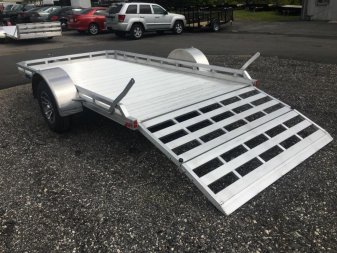 New MU6.5X12FA2.0 MISSION 6'4" X 12' ALUMINUM UTILITY TRAILER