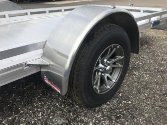 New MU6.5X12FA2.0 MISSION 6'4" X 12' ALUMINUM UTILITY TRAILER
