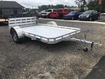 New MU6.5X12FA2.0 MISSION 6'4" X 12' ALUMINUM UTILITY TRAILER