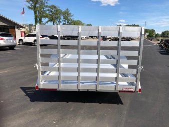 New MU6.5X12FA2.0 MISSION 6'4" X 12' ALUMINUM UTILITY TRAILER