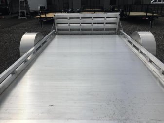 New MU6.5X12FA2.0 MISSION 6'4" X 12' ALUMINUM UTILITY TRAILER