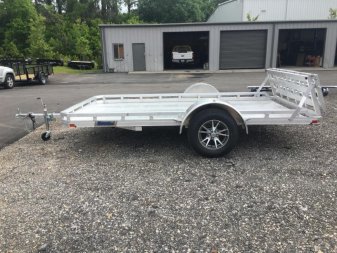 New MU6.5X12FA2.0 MISSION 6'4" X 12' ALUMINUM UTILITY TRAILER