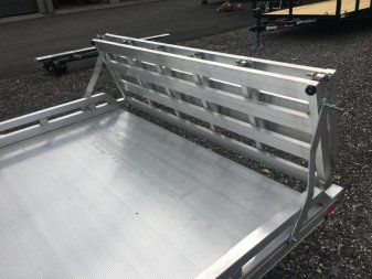 New MU6.5X12FA2.0 MISSION 6'4" X 12' ALUMINUM UTILITY TRAILER