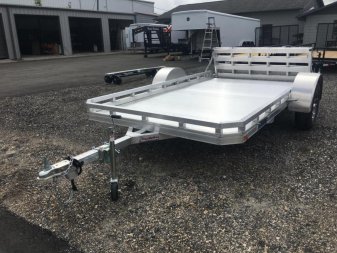New MU6.5X12FA2.0 MISSION 6'4  X 12' ALUMINUM UTILITY TRAILER