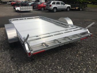 New MU6.5X12FA2.0 MISSION 6'4" X 12' ALUMINUM UTILITY TRAILER
