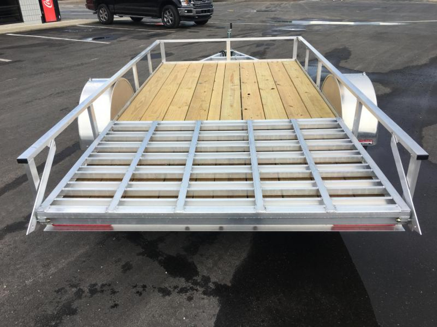 New MU72X12WR2.0 MISSION 6' X 12' ALUMINUM UTILITY TRAILER