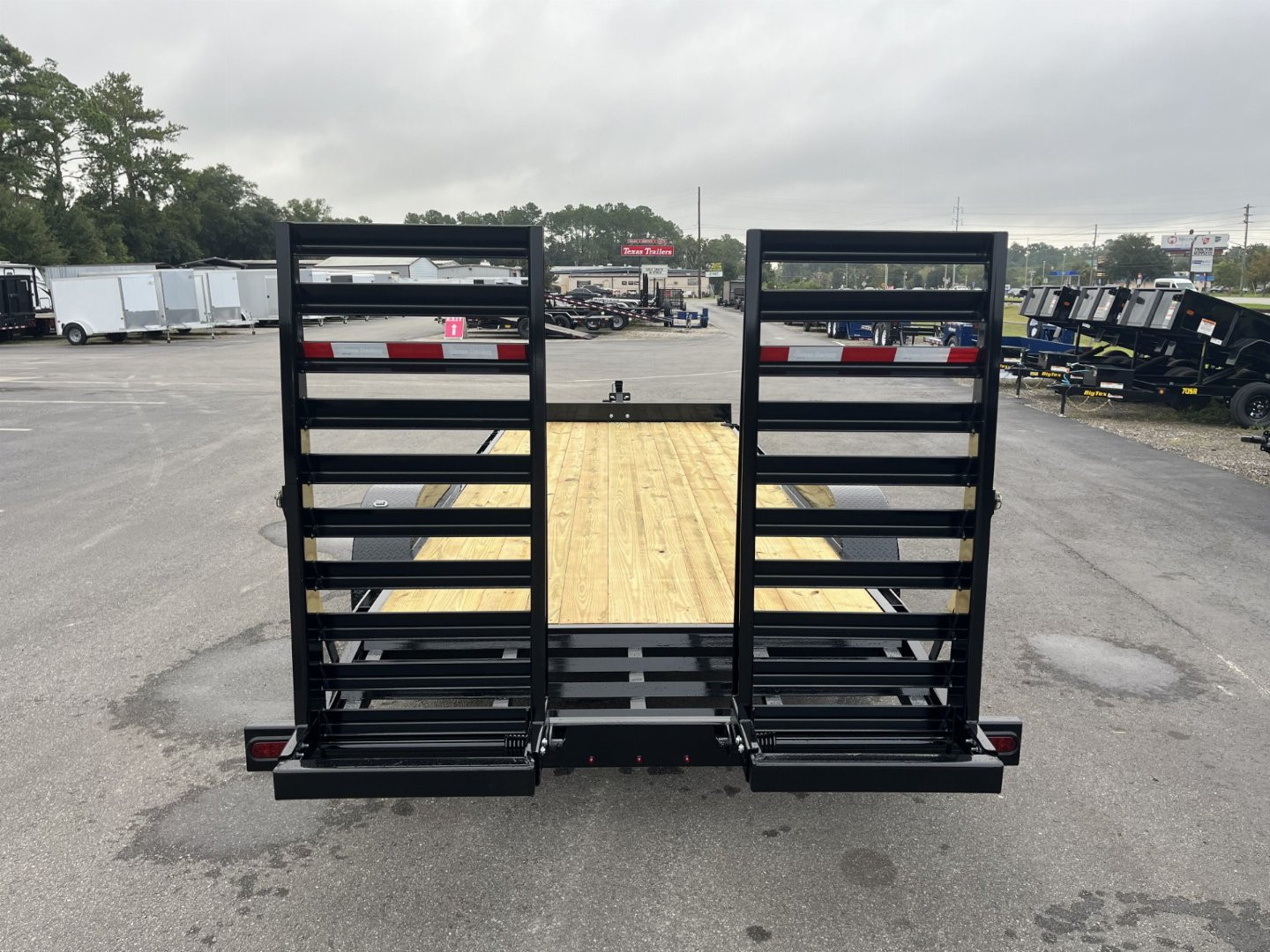 New EQ2010B TEXAS TRAILERS 6'10" X 20' 10000# EQUIPMENT TRAILER