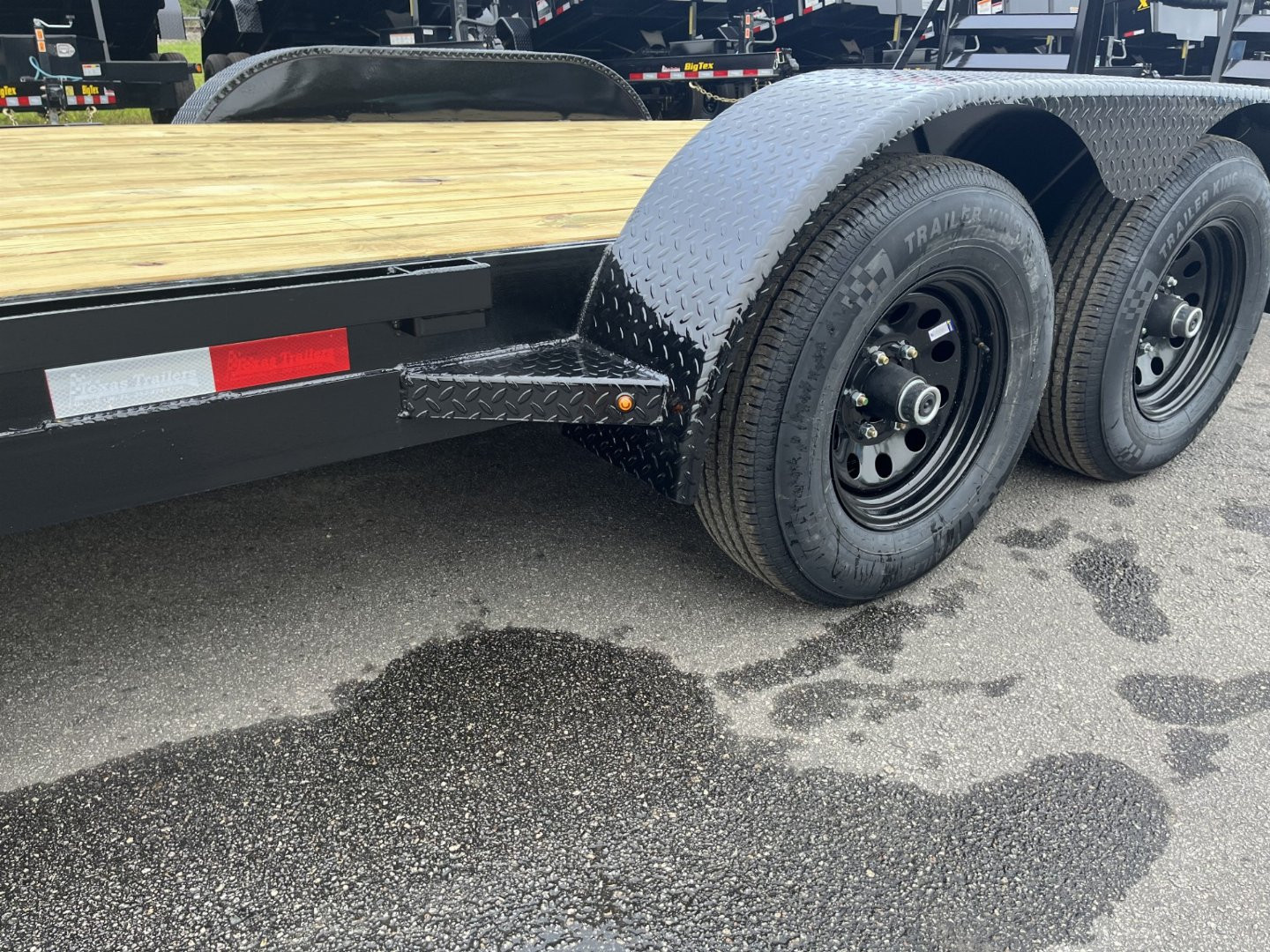 New EQ2010B TEXAS TRAILERS 6'10" X 20' 10000# EQUIPMENT TRAILER