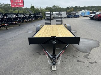 New EQ2010B TEXAS TRAILERS 6'10" X 20' 10000# EQUIPMENT TRAILER
