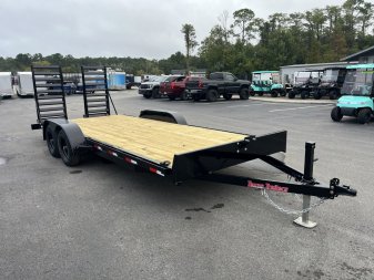 New EQ2010B TEXAS TRAILERS 6'10" X 20' 10000# EQUIPMENT TRAILER