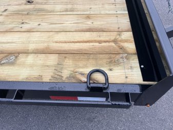New EQ2010B TEXAS TRAILERS 6'10" X 20' 10000# EQUIPMENT TRAILER