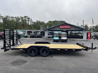 New EQ2010B TEXAS TRAILERS 6'10" X 20' 10000# EQUIPMENT TRAILER