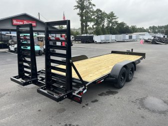 New EQ2010B TEXAS TRAILERS 6'10" X 20' 10000# EQUIPMENT TRAILER